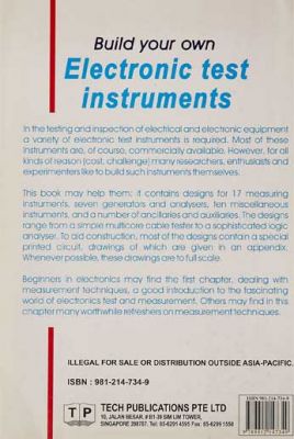 Build Your Own Electronic Test Instruments