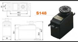 Futaba S148 - Servo Standard Precision - Thumbnail
