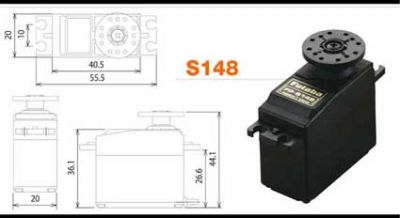 Futaba S148 - Servo Standard Precision