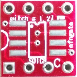 SOIC-8 > DIP-8 çevirici soket - Thumbnail