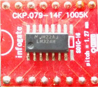 SOIC-8/14/16 > DIP-16 çevirici soket