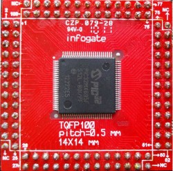 TQFP-80/100 > DIP-80/100 çevirici soket - Thumbnail